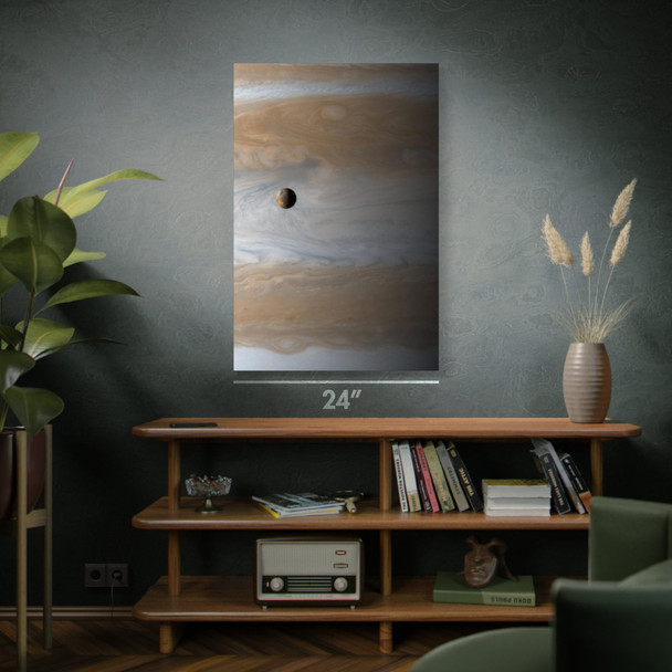 Io & Jupiter Space Wall Art
