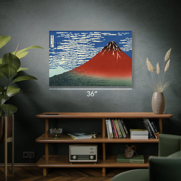 Fine Wind Clear Weather Ukiyo-e Wall Art