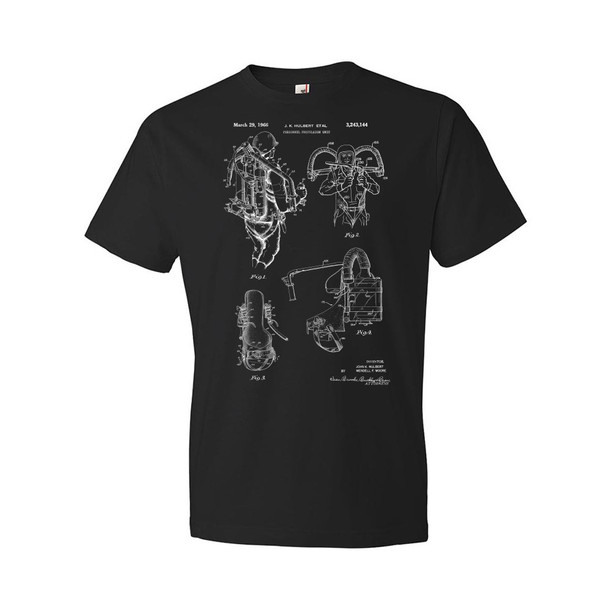 Jet Pack Patent T-Shirt