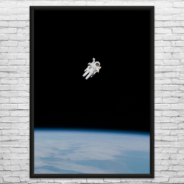 First MMU Spacewalk Space Wall Art