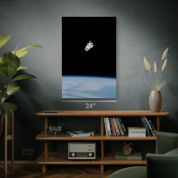 First MMU Spacewalk Space Wall Art