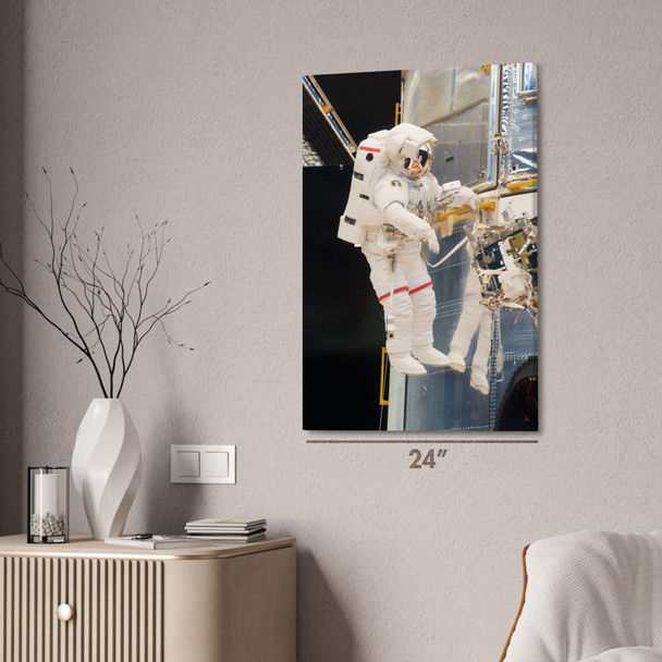 Hubble Astronaut Space Wall Art