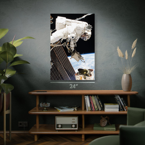 Canadarm2 Astronaut Space Wall Art