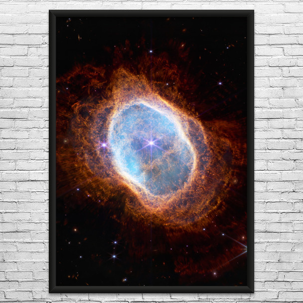 JWST Dying Star Space Wall Art