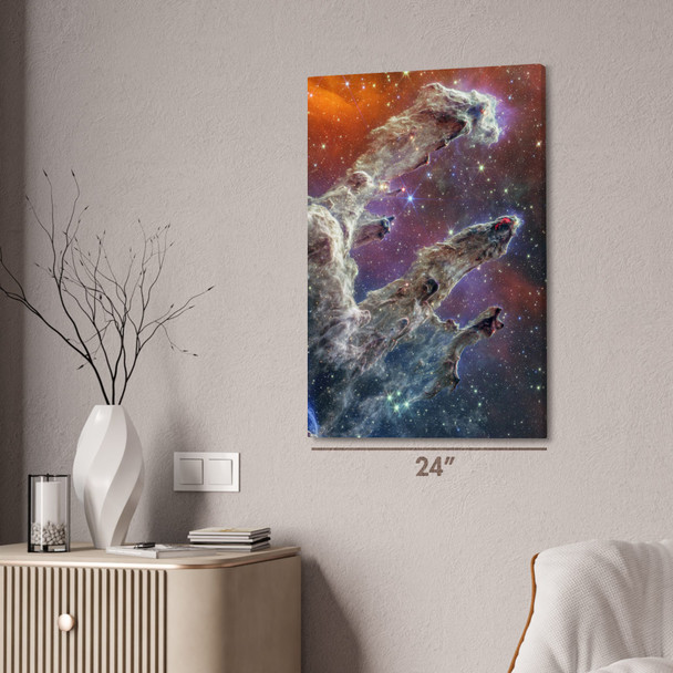 JWST Pillars of Creation Space Wall Art