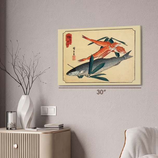 Cod & Gurnard Ukiyo-e Wall Art Cod & Gurnard Ukiyo-e Wall Art