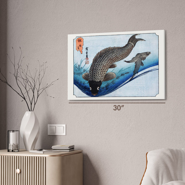 Carp & Crucians Ukiyo-e Wall Art