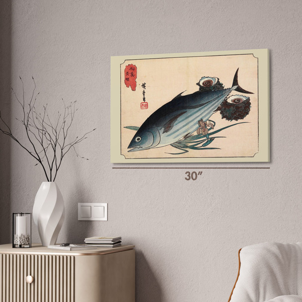 Bonito & Top Shells Ukiyo-e Wall Art