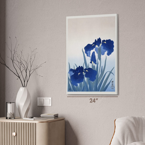 Iris Flowers Ukiyo-e Wall Art Iris Flowers Ukiyo-e Wall Art