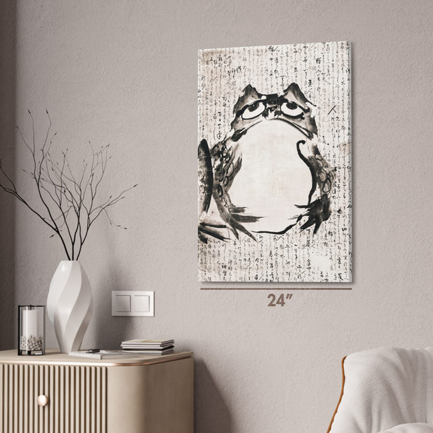 Getsuju Frog Ukiyo-e Wall Art Getsuju Frog Ukiyo-e Wall Art