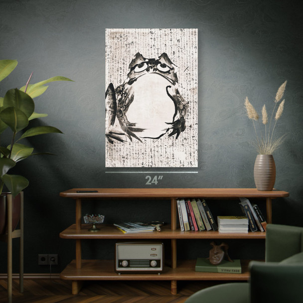 Getsuju Frog Ukiyo-e Wall Art