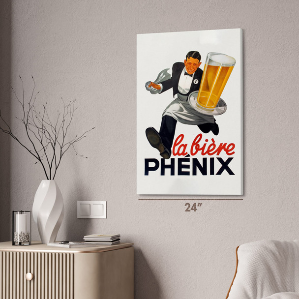 Phenix Beer Vintage Ad Wall Art
