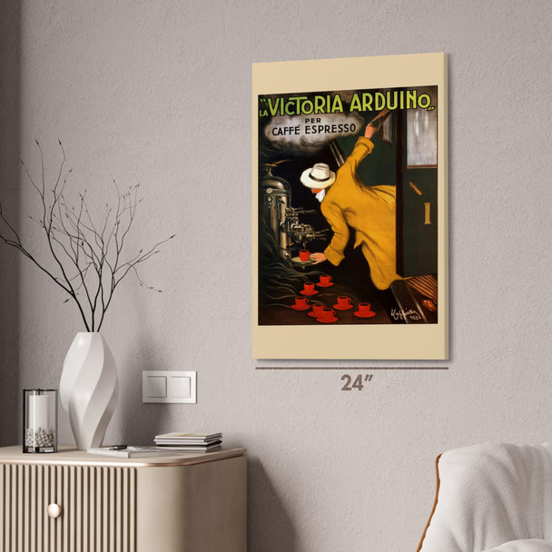 Victoria Arduino Espresso Vintage Ad Wall Art