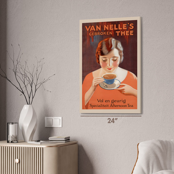 Van Nelles Coffee Vintage Ad Wall Art