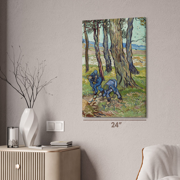 Van Gogh The Diggers Art Print
