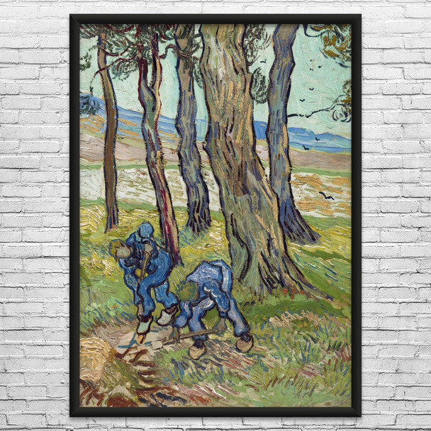Van Gogh The Diggers Art Print