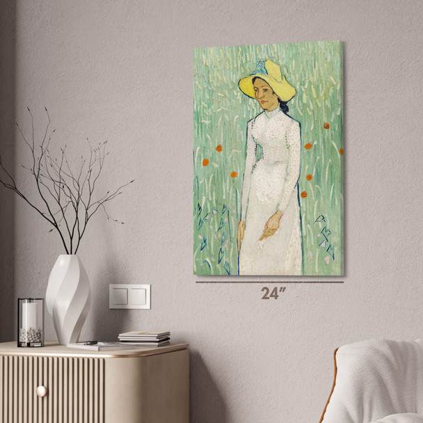 Van Gogh Girl in White Art Print