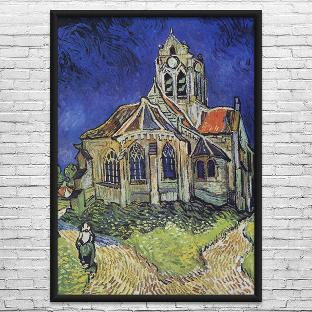 Van Gogh The Church at Auvers Art Print