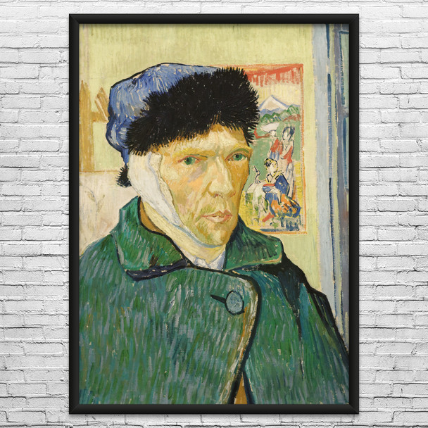 Van Gogh Portrait With a Bandaged Ear Art Print