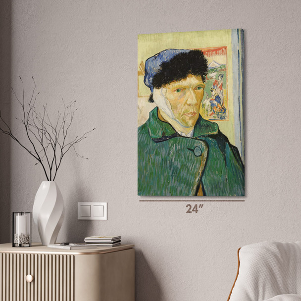 Van Gogh Portrait With a Bandaged Ear Art Print