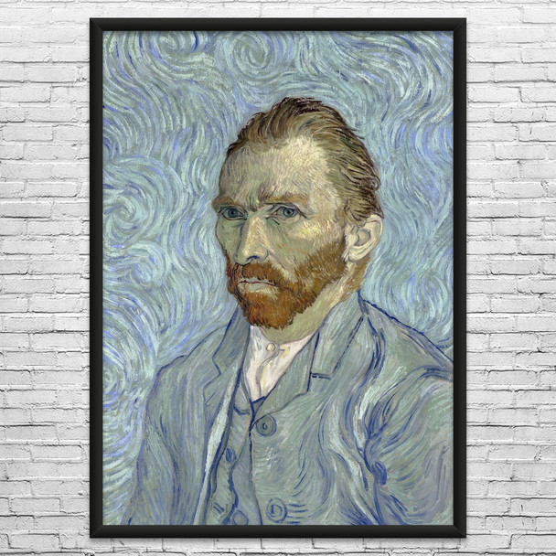 Van Gogh 1889 Self Portrait Art Print