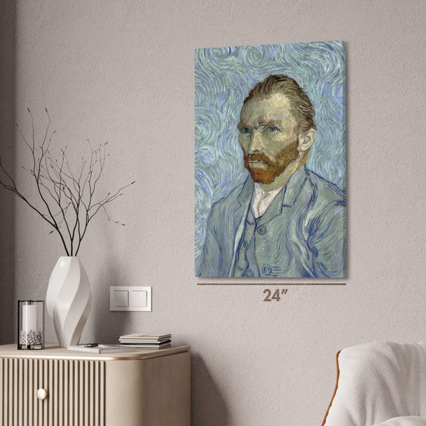 Van Gogh 1889 Self Portrait Art Print