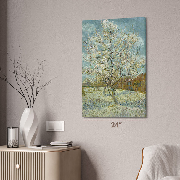 Van Gogh Pink Peach Tree Art Print