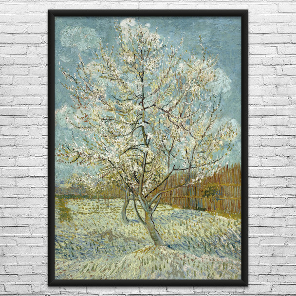 Van Gogh Pink Peach Tree Art Print
