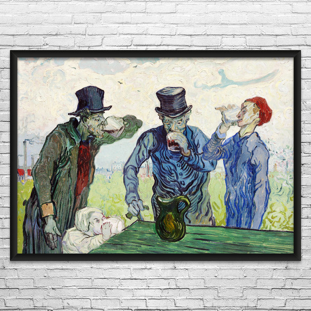 Van Gogh The Drinkers Art Print