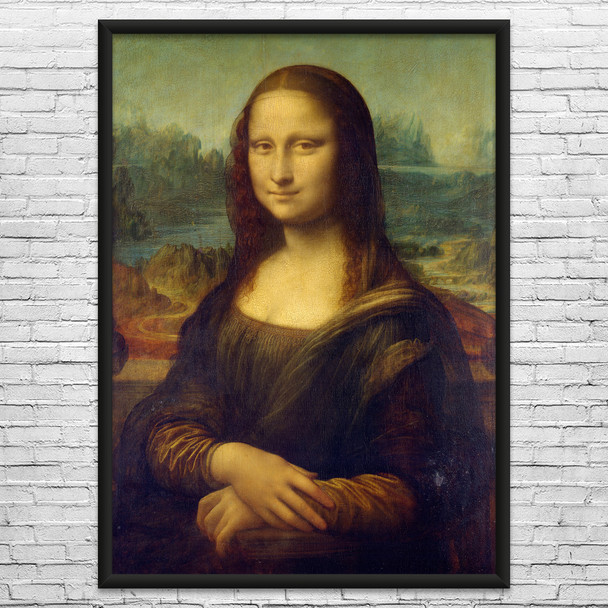 Leonardo da Vinci Mona Lisa Art Print