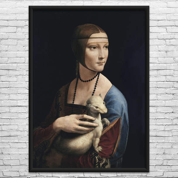 Leonardo da Vinci Lady With Ermine Art Print