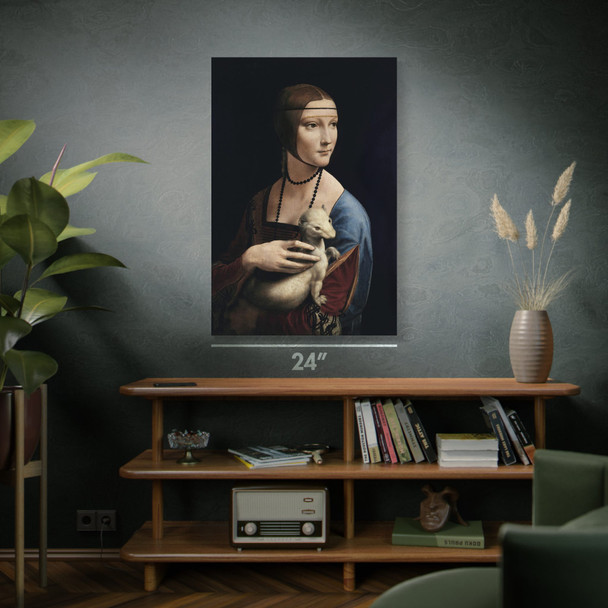 Leonardo da Vinci Lady With Ermine Art Print