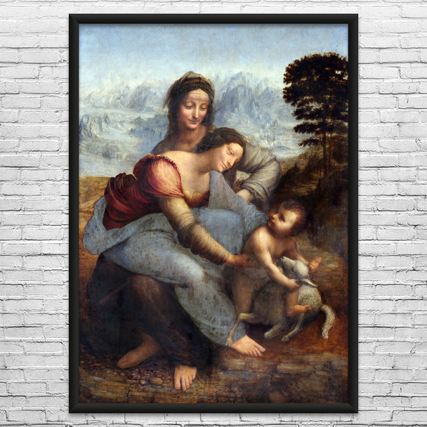 Leonardo da Vinci The Virgin & Child Art Print