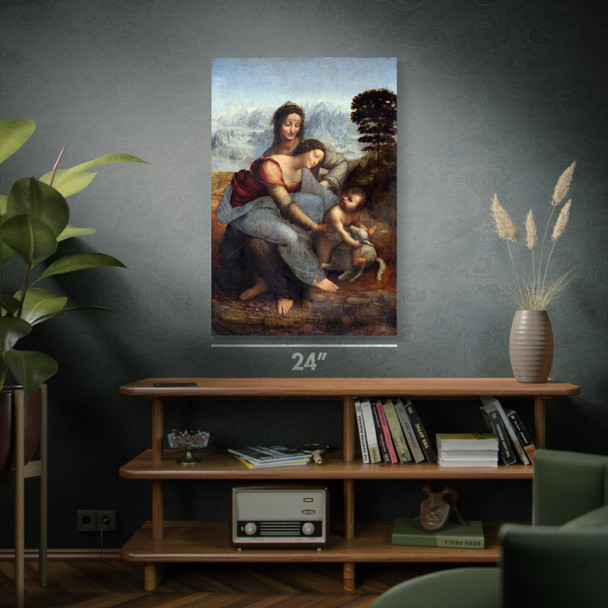 Leonardo da Vinci The Virgin & Child Art Print