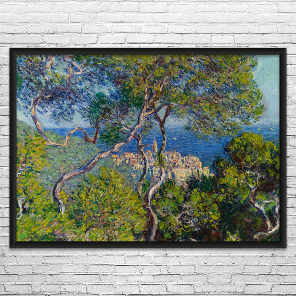 Monet Bordighera Art Print