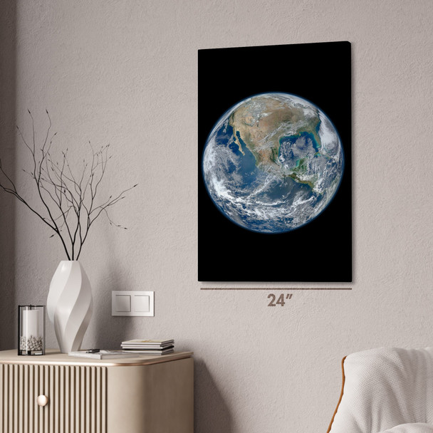 Planet Earth Space Wall Art