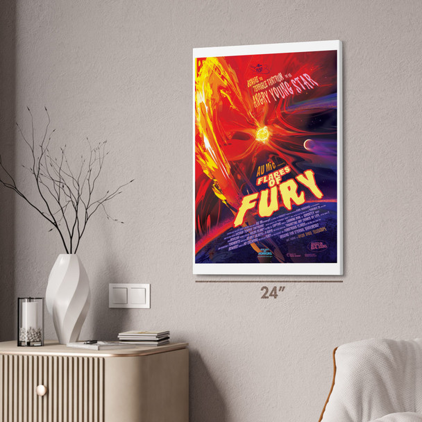 Flares of Fury Space Tourism Wall Art