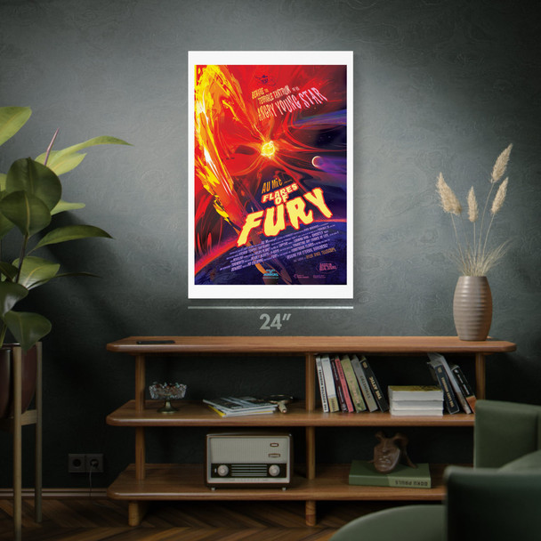 Flares of Fury Space Tourism Wall Art