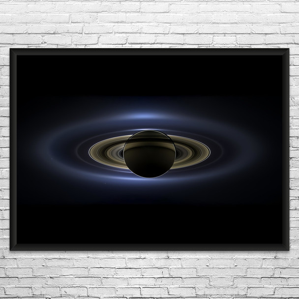Saturns Shadow Space Wall Art