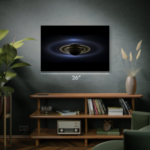 Saturns Shadow Space Wall Art