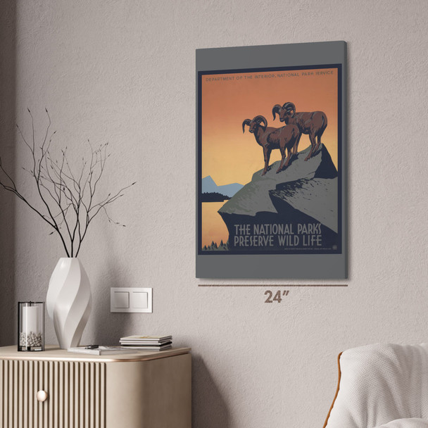 National Parks Wild Life WPA Poster Art