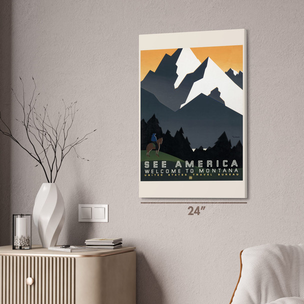 Montana WPA Poster Art