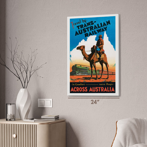 Australia Vintage Travel Art