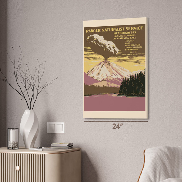 Ranger Naturalist Service WPA Poster Art