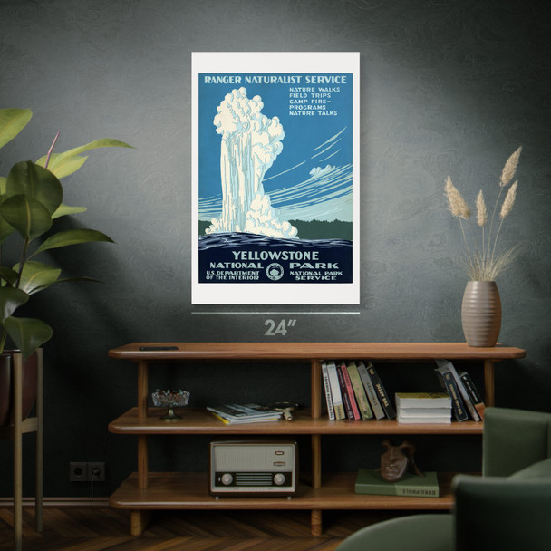 Yellowstone Park WPA Poster Art