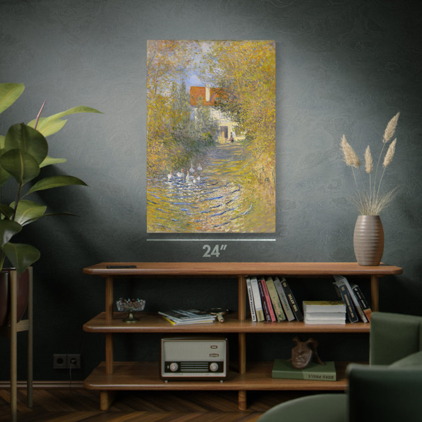 Monet The Geese Art Print
