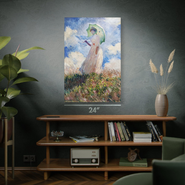 Monet Suzanne Hoschede Art Print