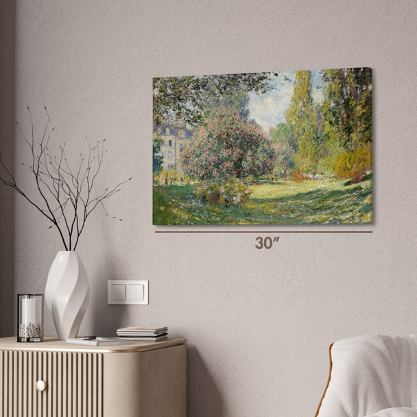 Monet Parc Monceau Art Print