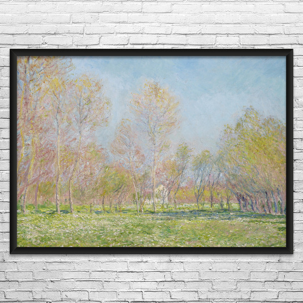 Monet Spring in Giverny Art Print