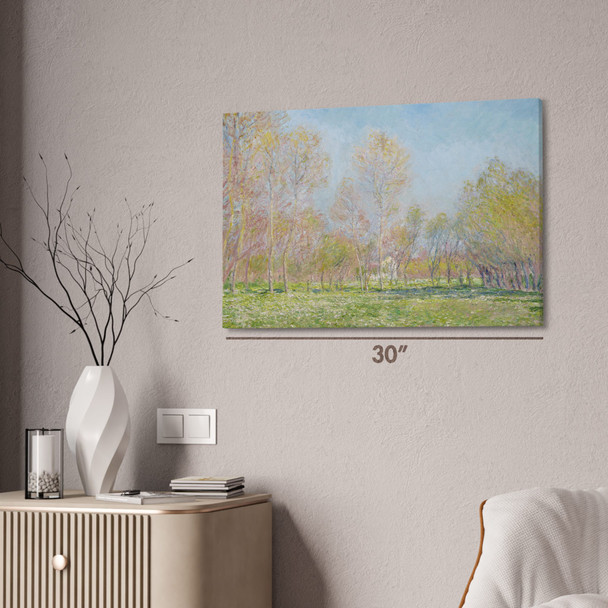 Monet Spring in Giverny Art Print